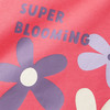 Mädchen Sweatshirt mit Blumen-Print