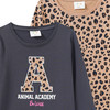 2 Mädchen Langarmshirts im Set