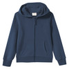 Mädchen Sweatjacke im Basic-Look dunkelblau