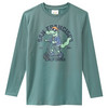 2 Jungen Langarmshirts mit Print