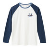 2 Jungen Langarmshirts mit Raglanärmeln