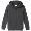 Jungen Sweatjacke im Basic-Look dunkelgrau