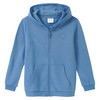 Jungen Sweatjacke im Basic-Look blau