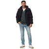 Herren Pufferjacke mit Kapuze