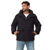 Herren Pufferjacke mit Kapuze