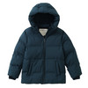 Kinder Pufferjacke in Unifarben dunkelblau