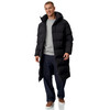 Heren puffermantel met capuchon