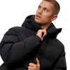 Heren puffermantel met capuchon