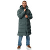 Heren puffermantel met capuchon