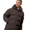 Heren puffermantel met capuchon