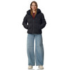 Damesdonsjack in effen kleuren