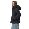 Damesdonsjack in effen kleuren
