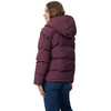 Damespufferjack in effen kleuren