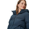 Damespufferjack in effen kleuren