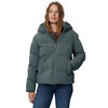 Damesdonsjack in effen kleuren
