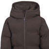 Damesdonsjack in effen kleuren