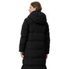 Dames puffermantel met capuchon