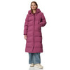 Dames puffermantel met capuchon