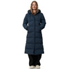 Dames puffermantel met capuchon