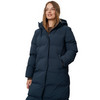 Dames puffermantel met capuchon