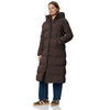 Dames puffermantel met capuchon