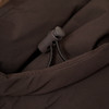 Dames puffermantel met capuchon