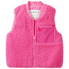 Meisjesvest van teddypluche