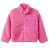 Teddyjasje voor meisjes met corduroy zakje roze