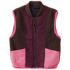 Meisjesvest met omkeerbare voorkant