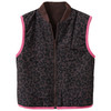 Meisjesvest met omkeerbare voorkant