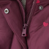 Meisjesjack met all-over borduursels