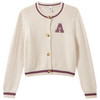 Mädchen Strickjacke im College-Style