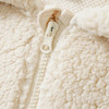 Mädchen Plüschjacke mit Allover-Muster