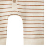Newborn Overall mit Streifen