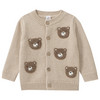 Newborn Strickjacke mit Bären-Motiven