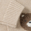 Newborn Strickjacke mit Bären-Motiven