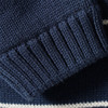 Newborn Strickoverall mit Kapuze