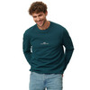 Herren Langarmshirt mit Schriftzug