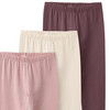 3 Mädchen Leggings aus Bio-Baumwolle