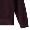 Mädchen Strickpullover mit Rippstruktur