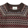 Mädchen Strickpullover mit Norwegermuster