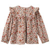 Mädchen Musselin-Bluse mit Blümchen