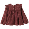 Mädchen Musselin-Bluse mit Blümchen