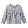Mädchen Musselin-Bluse mit Blümchen