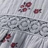 Mädchen Musselin-Bluse mit Blümchen