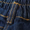 Mädchen Paperbag-Jeans aus Raw Denim