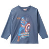 MARVEL Langarmshirt mit Captain America Print