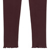 Mädchen Leggings mit Rippstruktur