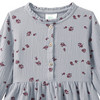Mädchen Musselin-Kleid mit Blümchen
