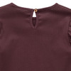 Mädchen Langarmshirt mit Rippstruktur